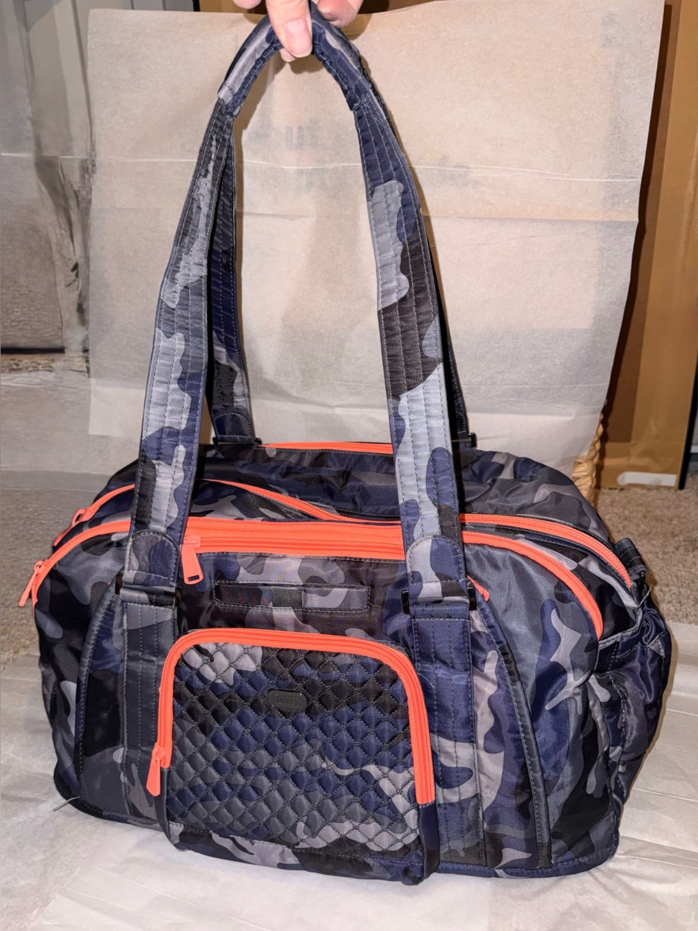 Lug Propeller duffle bag NO LONG STRAP